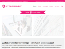 Tablet Screenshot of lkvtuijahurme.fi